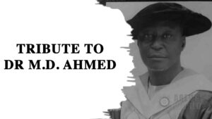 Read more about the article A Tribute to M. D. Ahmad